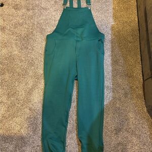 Women's Green Overalls